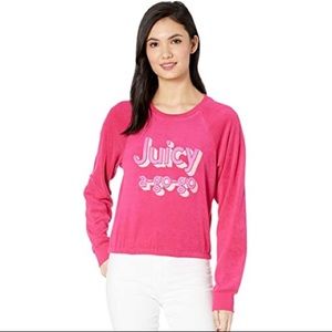 JUICY COUTURE Juicy A Gogo Microfleece Pullover